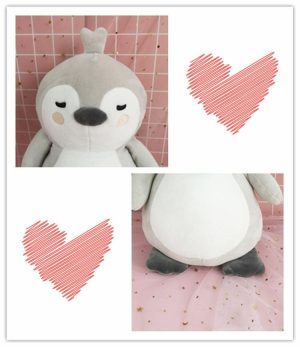 Peluche pingouin super mignon