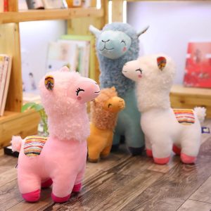 Jouet peluche poupée Alpaca