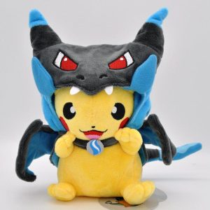 Peluche Pikachu Méga Dracaufeu X