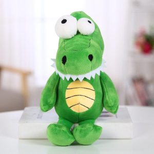 Jouets en peluche Kawaii à gros yeux, animaux et dinosaures pour les enfants