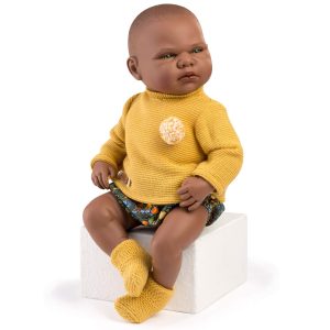 Bébé Reborn Garçon Noir - Adel