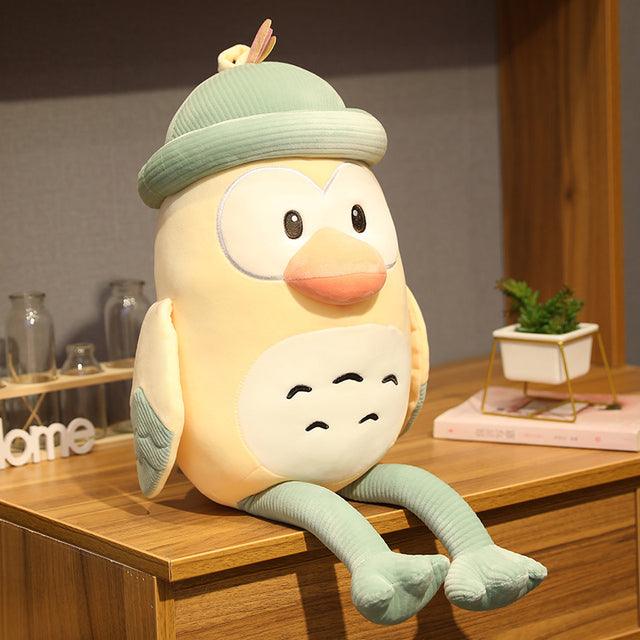 Peluche chouette en duvet de coton – Image 2