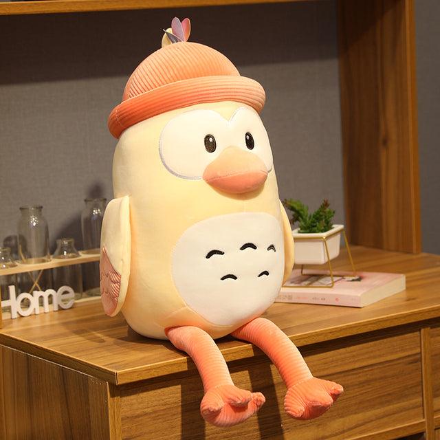 Peluche chouette en duvet de coton – Image 4