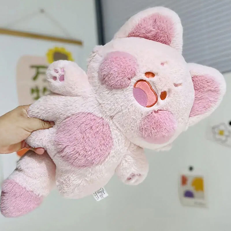 Doudou-Chat-Rose-Galaxie-Peluche.jpg - PELUCHE POUPEE