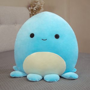 Doudou Poulpe Bleu