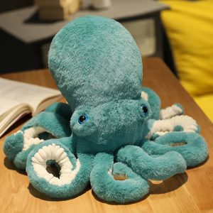 Peluche Pieuvre Verte