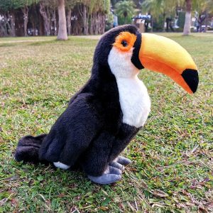 Grande peluche Toucan réaliste