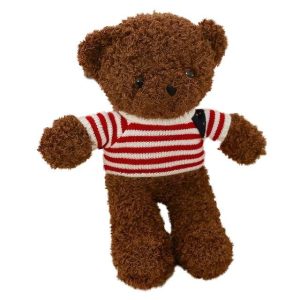 Peluche Ourson Pull Rayé