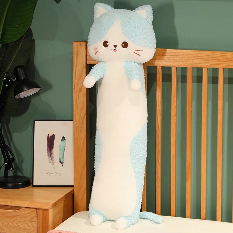 Oreiller en peluche Catnip le long chat – Image 2