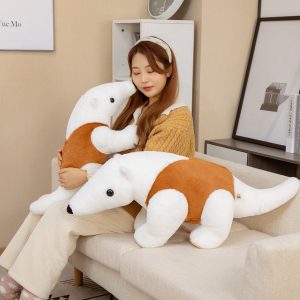 Mignon animal en peluche fourmilier réaliste