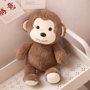 Peluche singe en peluche
