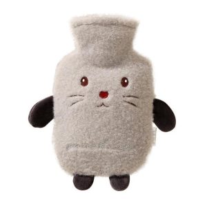 Bouillotte Peluche Chat Blanc