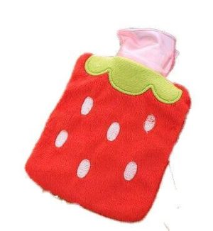 Bouillotte Peluche Fraise