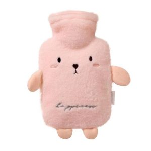 Bouillotte Peluche Ours Rose