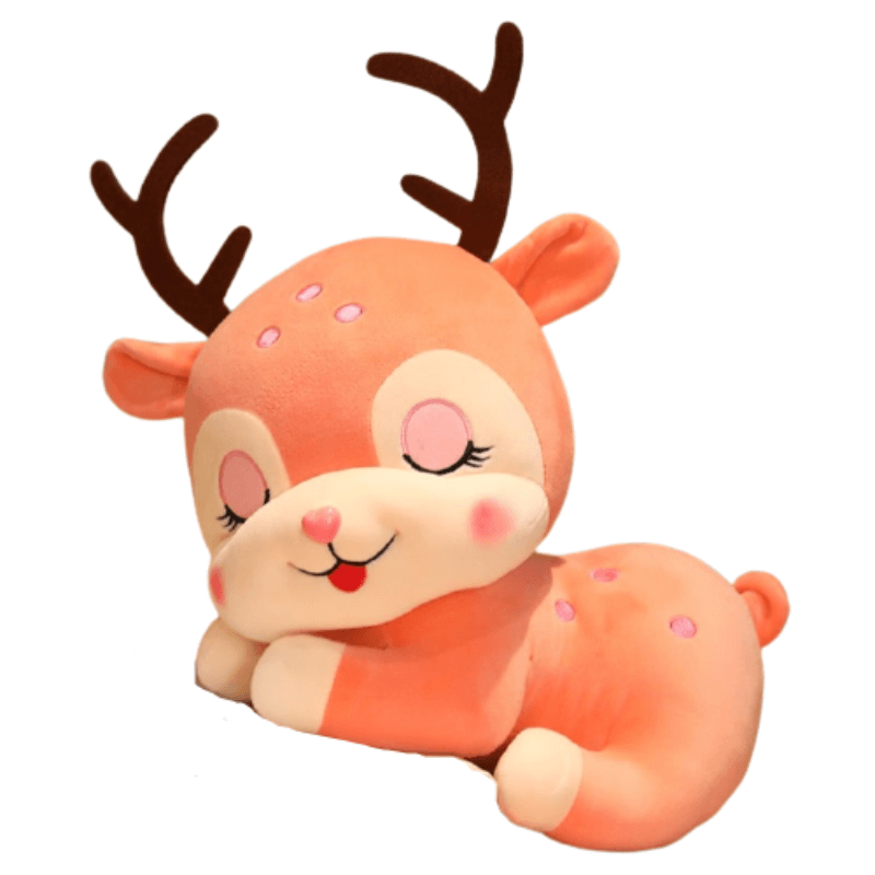 cerf-doudou.png - PELUCHE POUPEE