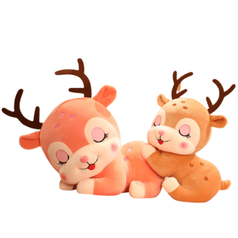 cerf-en-peluche.png - PELUCHE POUPEE