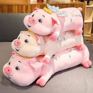Cochon en Peluche Géante