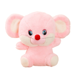 Doudou Souris Rose