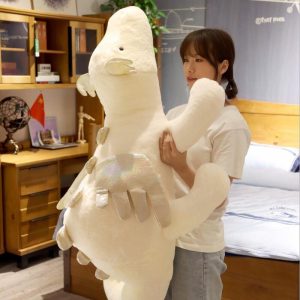 Peluches Dinosaures Géants Blancs