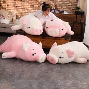 Peluche cochon rose