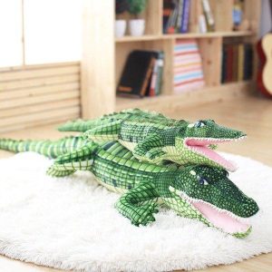 Grande Peluche Crocodile Enfant