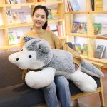 Grosse Peluche Loup <br> Alpha Câlin™