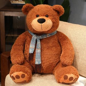 Samuel - Nounours Géant Marron