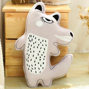 Oreiller En Peluche Loup <br> Patte de Brume™️