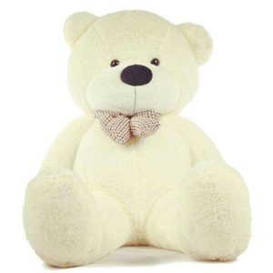 Nolan - Ours en Peluche Géant Blanc