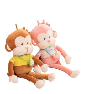 Peluche Avec Cœur Singe