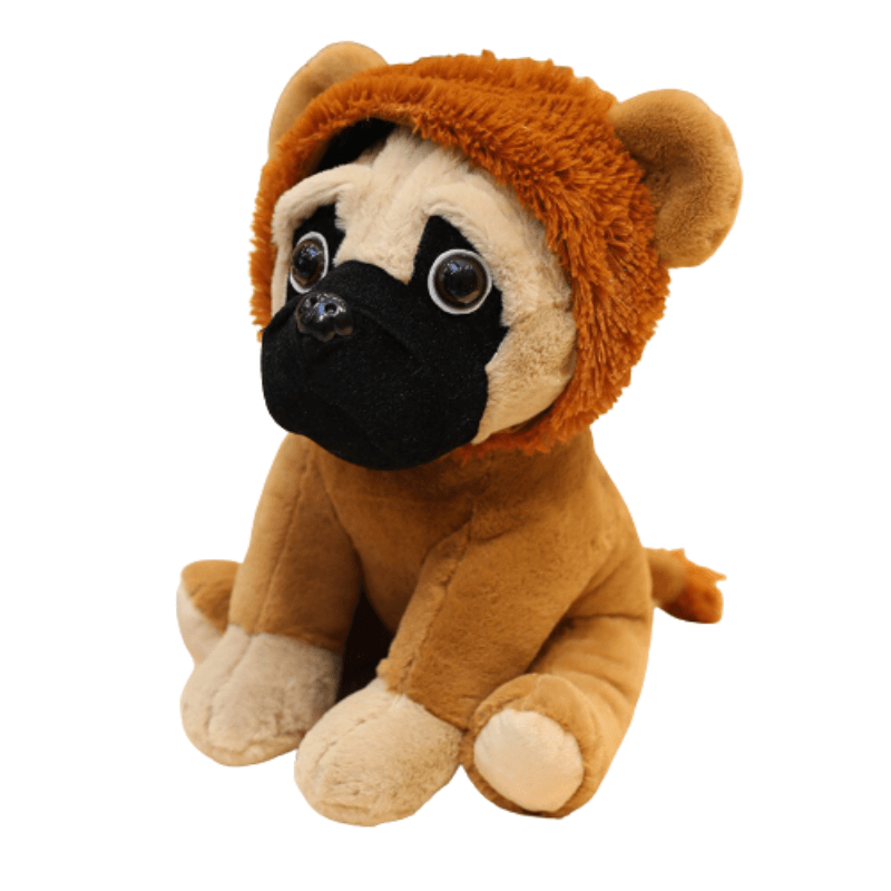 peluche-bouledogue-lion.png - PELUCHE POUPEE