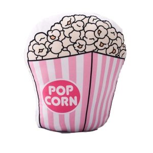 Peluche Coussin Pop Corn Rose