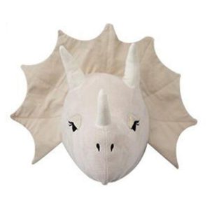Peluche Dinosaure Tête Tricératops