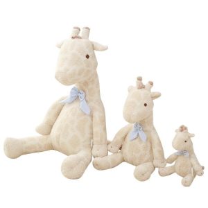 Peluche Doudou Girafe Blanche
