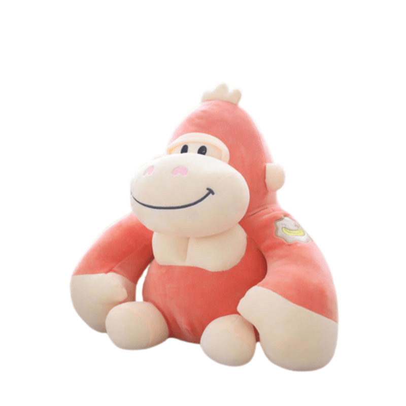 peluche-gorille-rose.png - PELUCHE POUPEE
