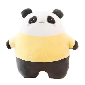 Peluche Gros Panda Jaune