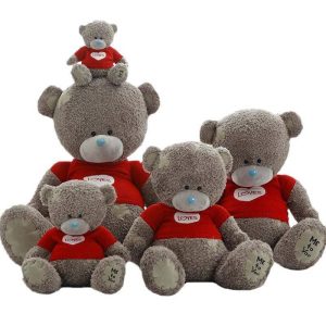 Peluche Ours avec T-shirt ''Loves''
