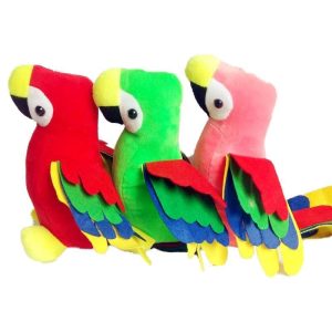 Peluche Perroquet Vintage