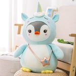 Peluche Pingouin Déguisement Licorne <br> Plopino™
