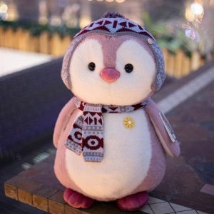 Peluche Pingouin Écharpe <br> Pingolette™