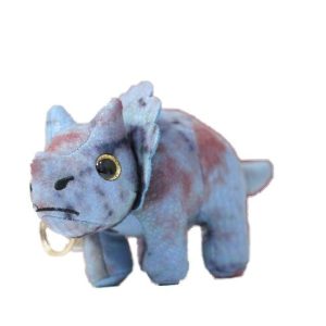 Peluche Porte Clés Dinosaure Tricératops