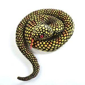 Peluche Serpent Jaune
