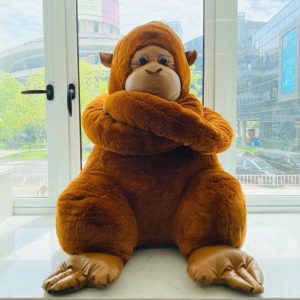Peluche Singe Marron <br> SingeChou Adorable™