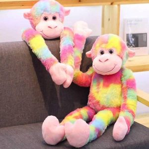 Peluche Singe Multicolore