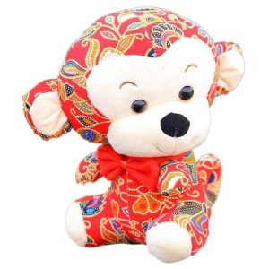 Peluche Singe Rouge