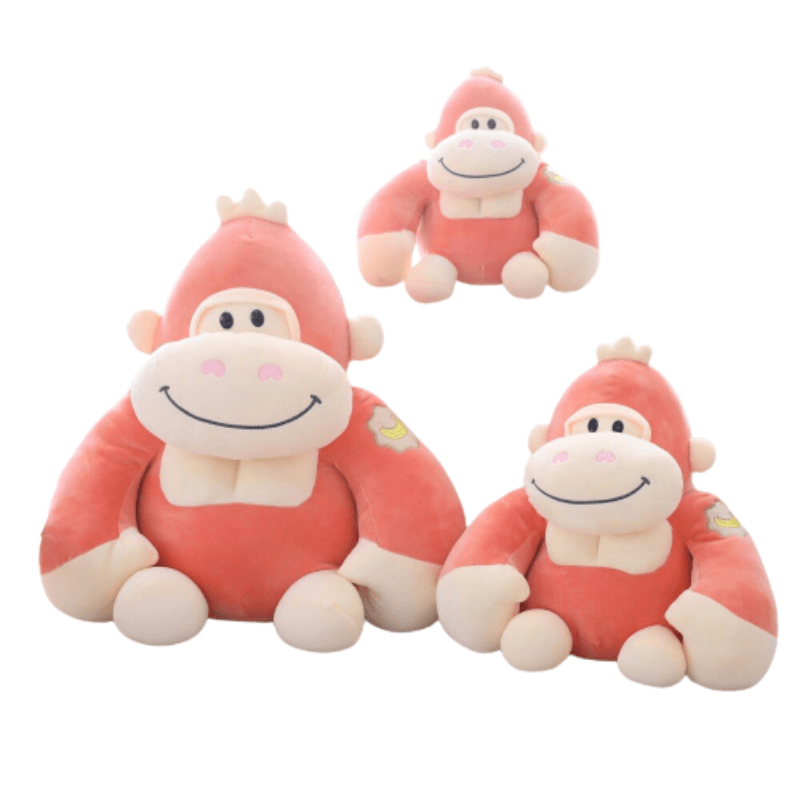 peluches-gorille-rose.png - PELUCHE POUPEE