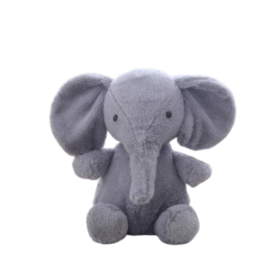Doudou Éléphant Gris