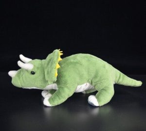 Peluche Dinosaure Triceratops Réaliste