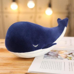 Mignonne Peluche Baleine Bleue