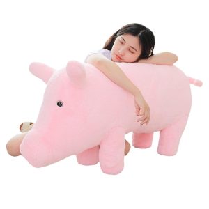 Jouet Peluche Porcine Géante